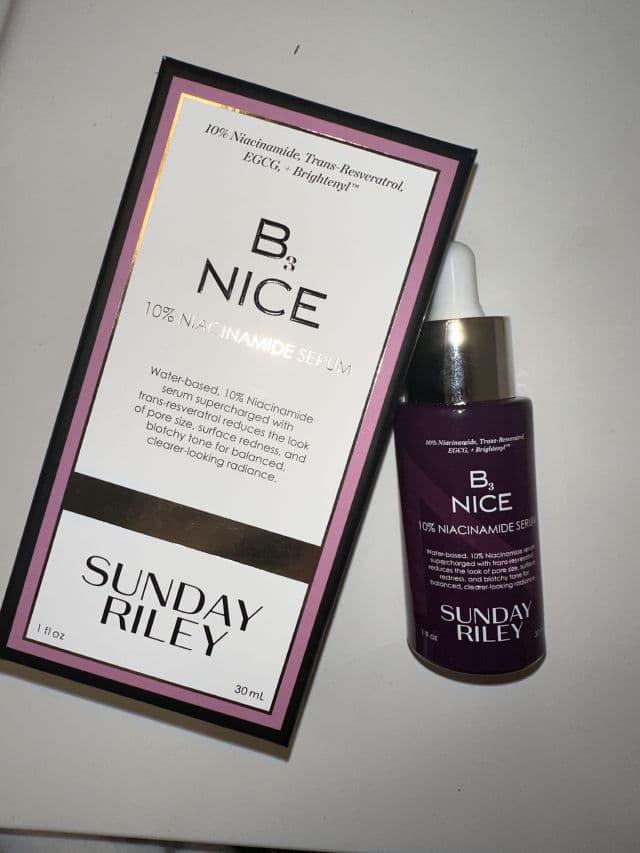 Sunday Riley B3 Nice 10% Niacinamide Serum review photo by jazzie02