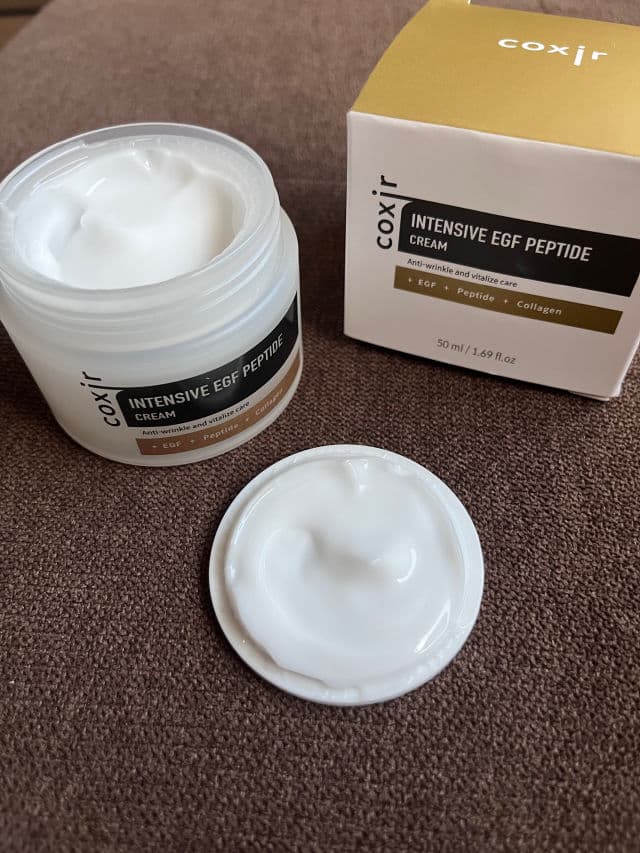 Coxir Intensive EGF Peptide Cream  review photo by healthyheadspaces