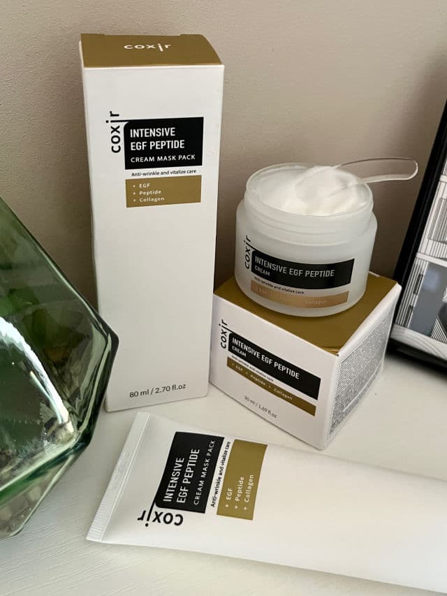 Coxir Intensive EGF Peptide Cream  review photo by healthyheadspaces