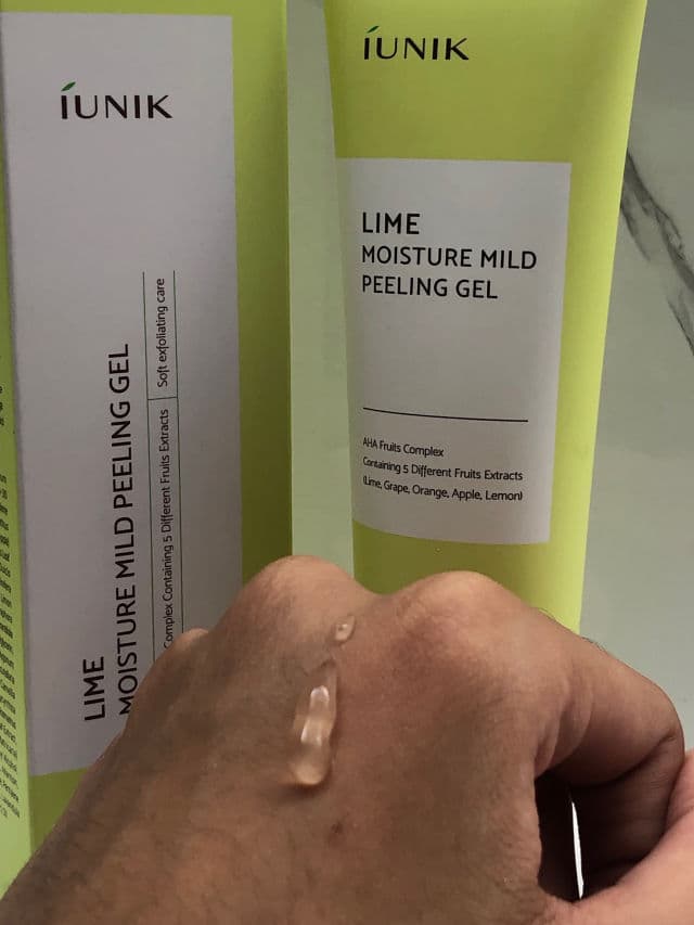 Iunik Lime Moisture Mild Peeling Gel review photo by Juleseun