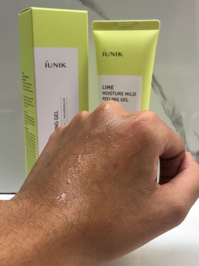 Iunik Lime Moisture Mild Peeling Gel review photo by Juleseun