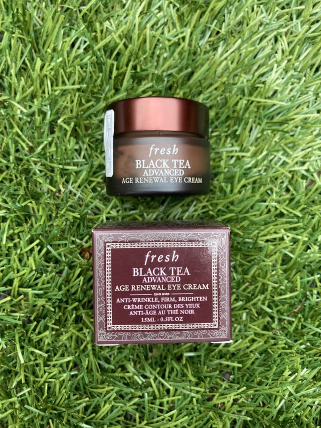 fresh Black Tea Age-Delay Eye Cream review photo by SampleTry
