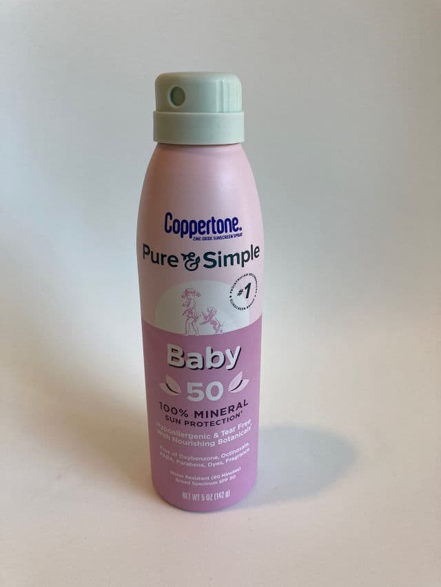 Coppertone Water Babies Lotion Spray SPF 50 review photo by SampleTry