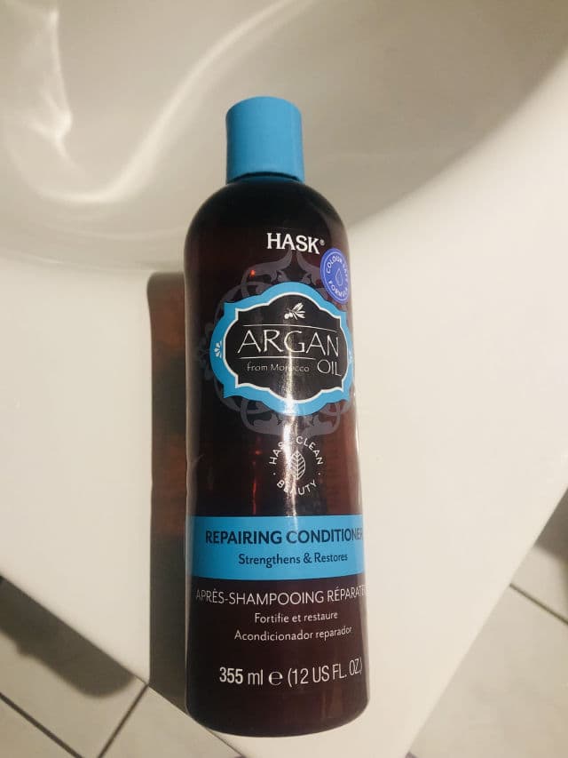 HASK Argan Oil Repairing Conditioner review photo by theglamouressentials