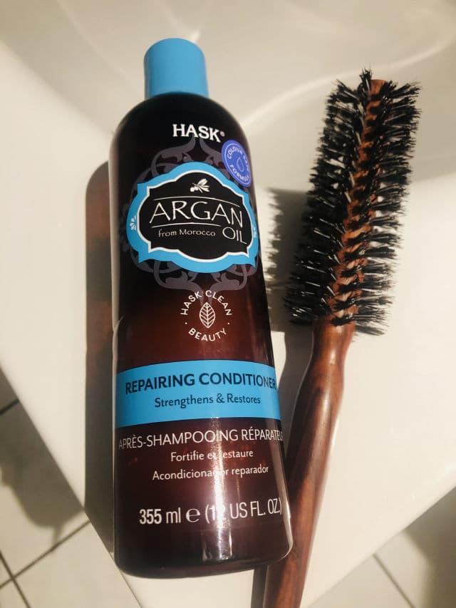 HASK Argan Oil Repairing Conditioner review photo by theglamouressentials