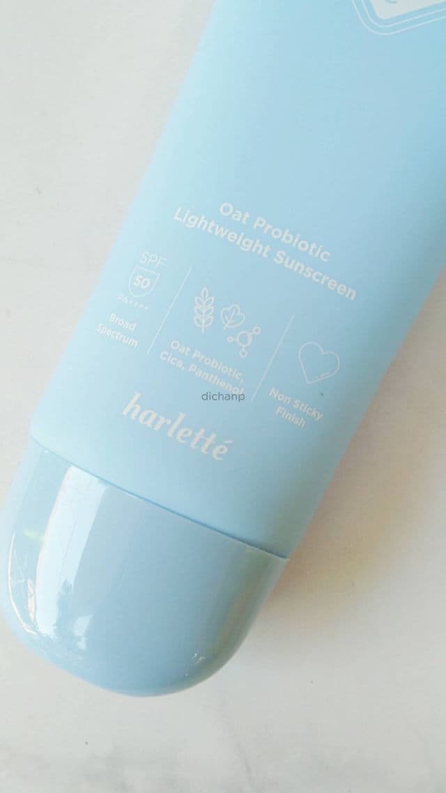 Harlette Beauty Oat Probiotic Lightweight Sunscreen SPF50 PA++++ review photo by dichanp