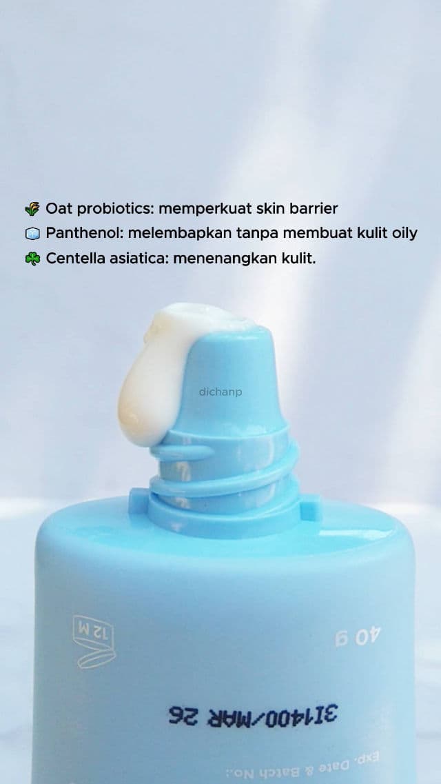 Harlette Beauty Oat Probiotic Lightweight Sunscreen SPF50 PA++++ review photo by dichanp