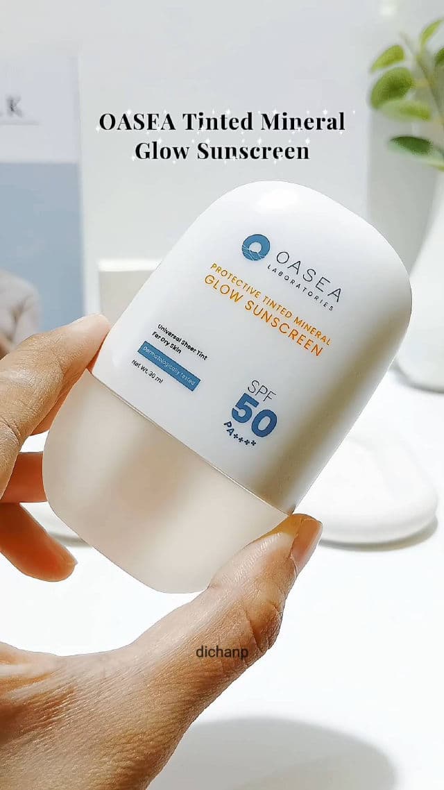 OASEA Protective Tinted Mineral Glow Sunscreen SPF50 PA++++ review photo by dichanp