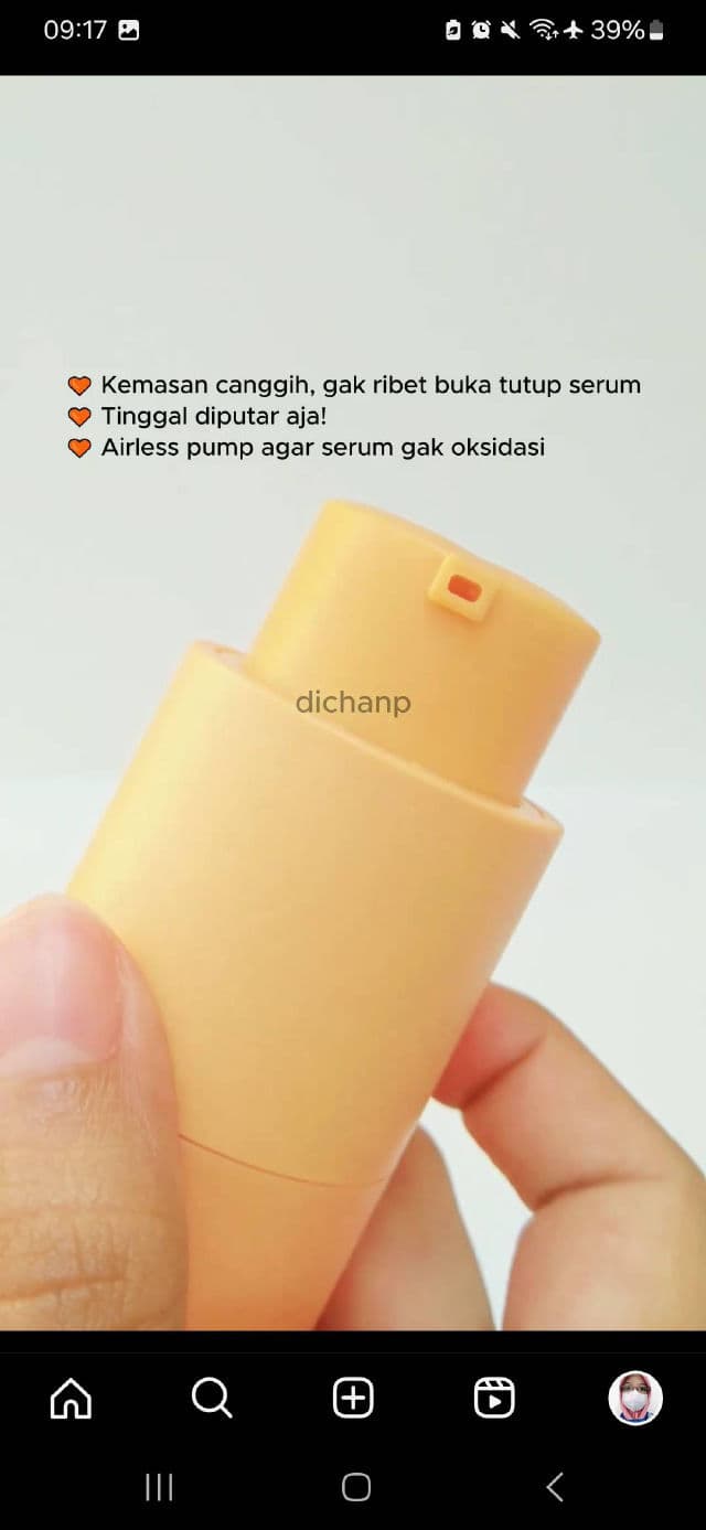 Wardah C-Defense Serum review photo by dichanp