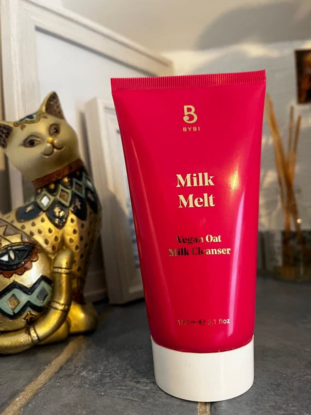 BYBI Beauty Milk Melt Vegan Oat Cleanser review photo by Geetaplanty