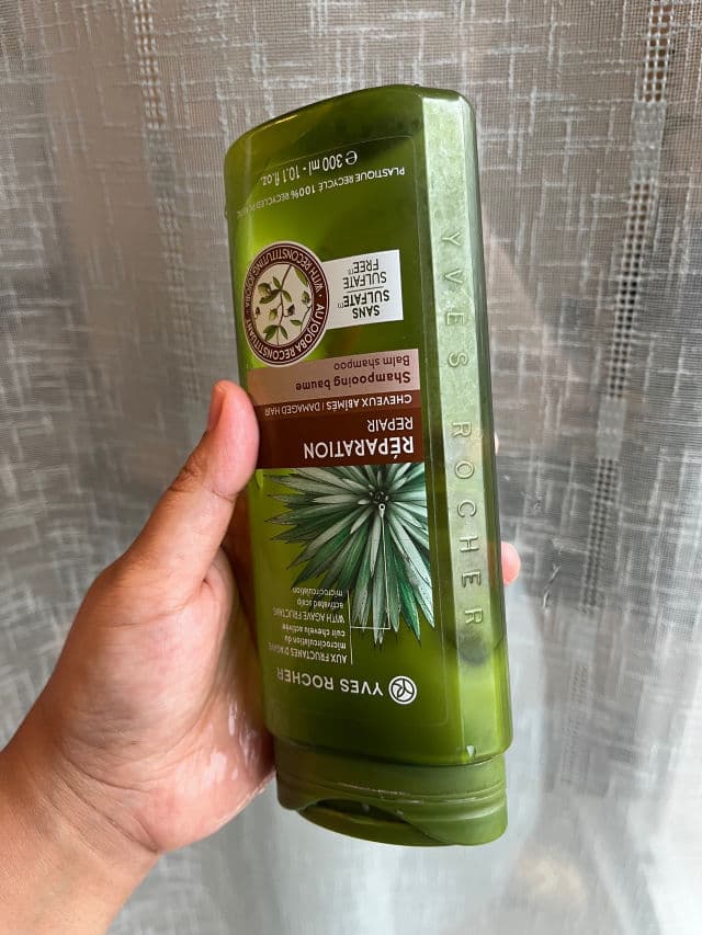 YVES ROCHER Repair - Balm Shampoo review photo by Browngirlinfrance