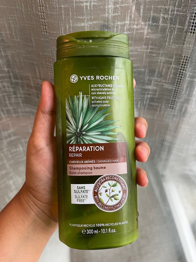 YVES ROCHER Repair - Balm Shampoo review photo by Browngirlinfrance