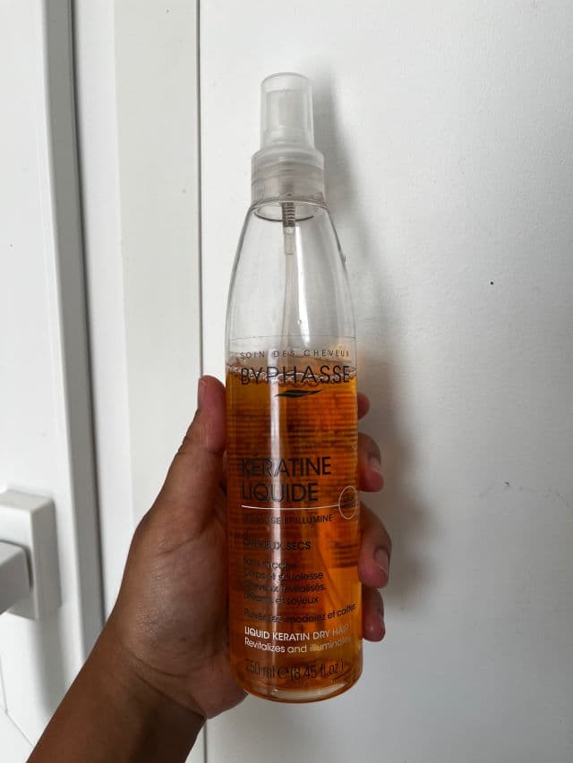 Byphasse Keratine Liquide review photo by Browngirlinfrance