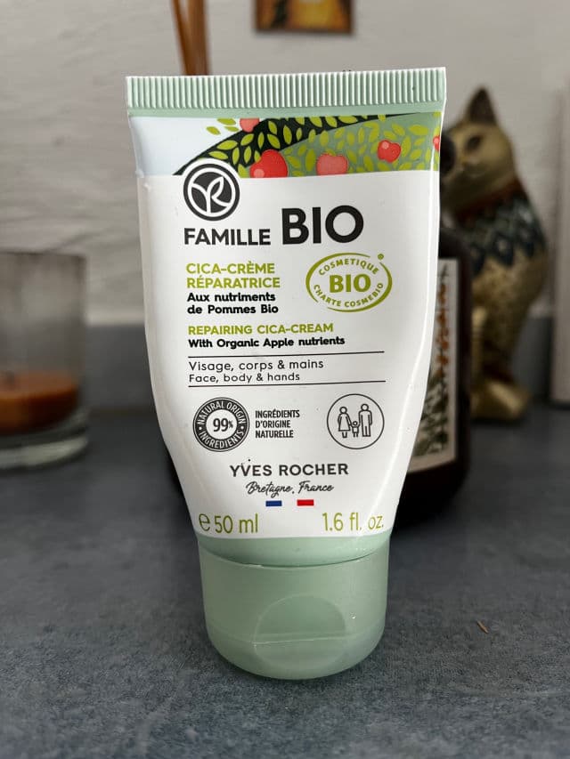 YVES ROCHER Famille Bio Repairing Cica Cream review photo by Geetaplanty