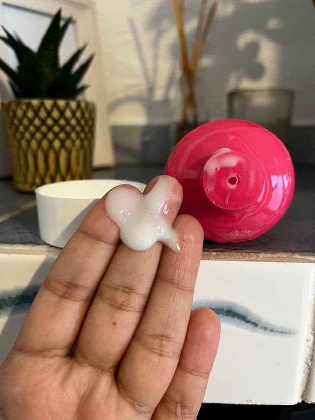 BYBI Beauty Milk Melt Vegan Oat Cleanser review photo by Geetaplanty