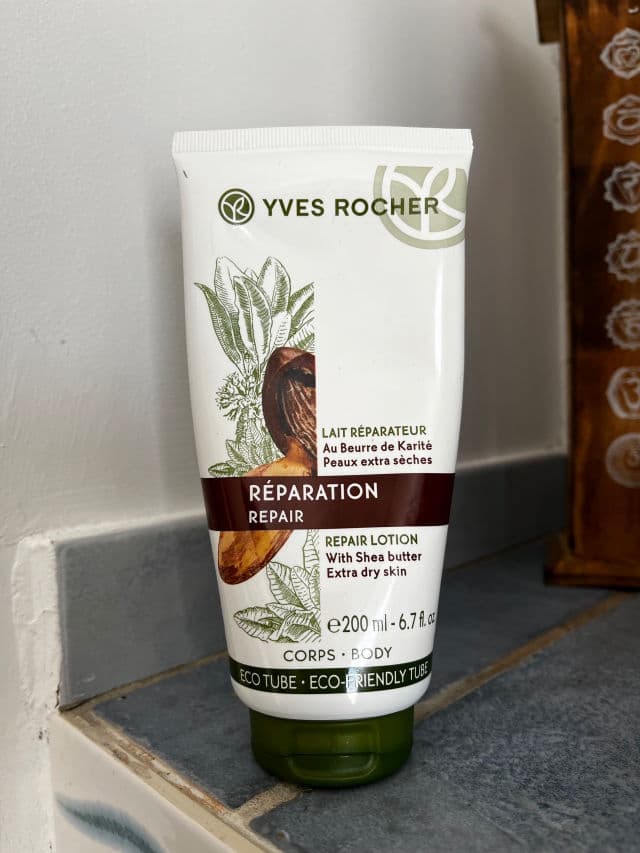YVES ROCHER Repair Lotion Shea Butter for Extra Dry Skin review photo by Browngirlinfrance