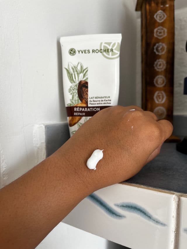YVES ROCHER Repair Lotion Shea Butter for Extra Dry Skin review photo by Browngirlinfrance