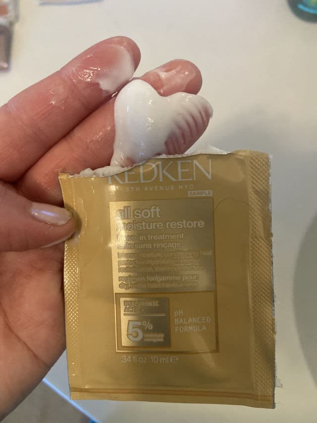 Redken All Soft Moisture Restore Leave In Treatment review photo by michelsps