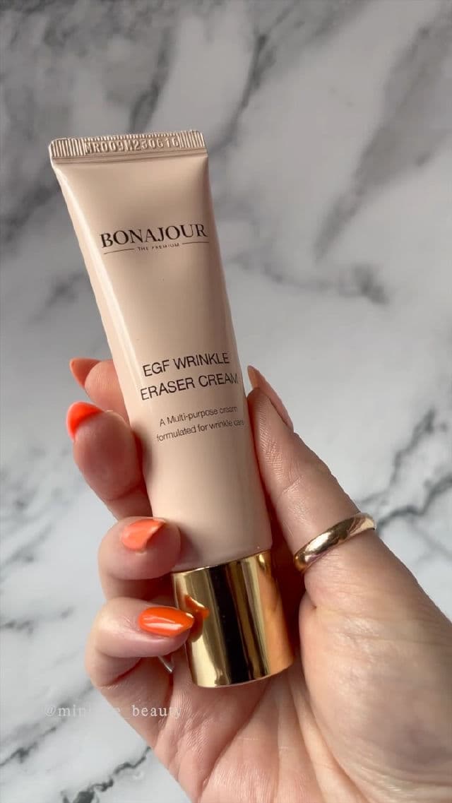 Bonajour EGF Wrinkle Eraser Cream review photo by Minique