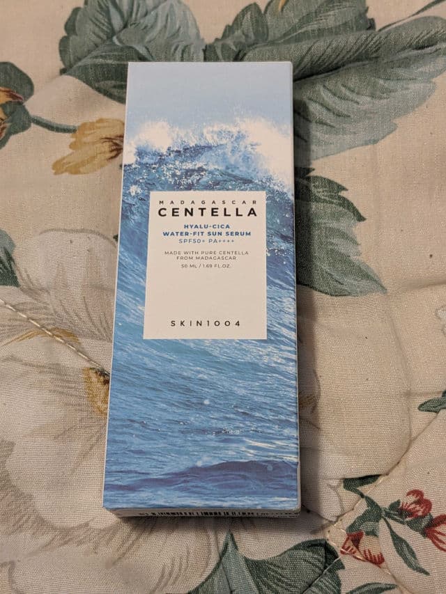Madagascar Centella Hyalu-Cica Water-Fit Sun Serum SPF50+ PA++++ product review