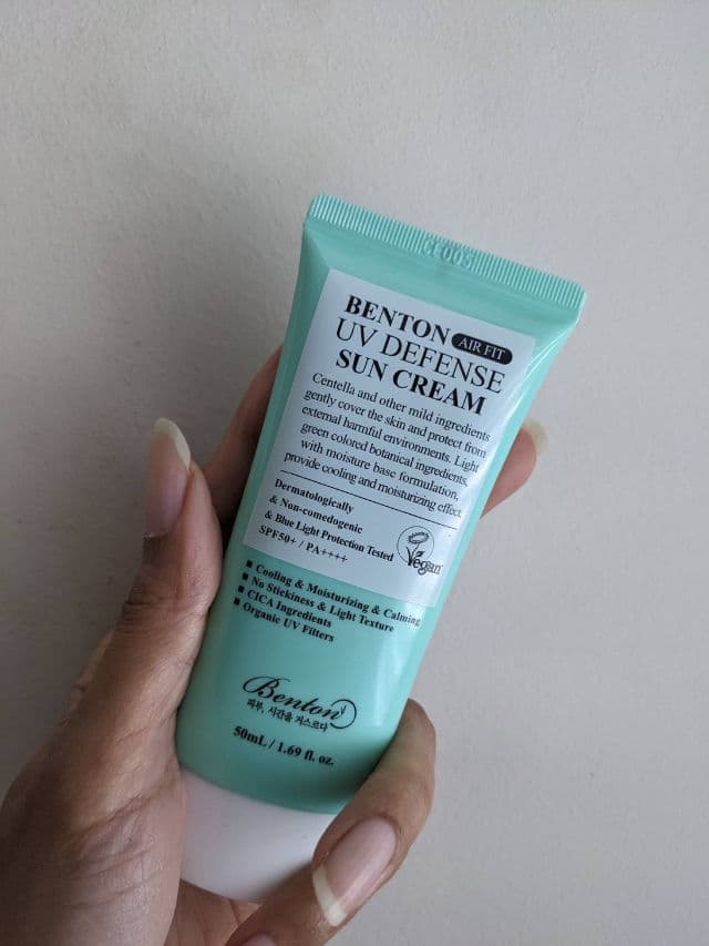 Air Fit UV Defense Sun Cream SPF 50+ PA++++ product review