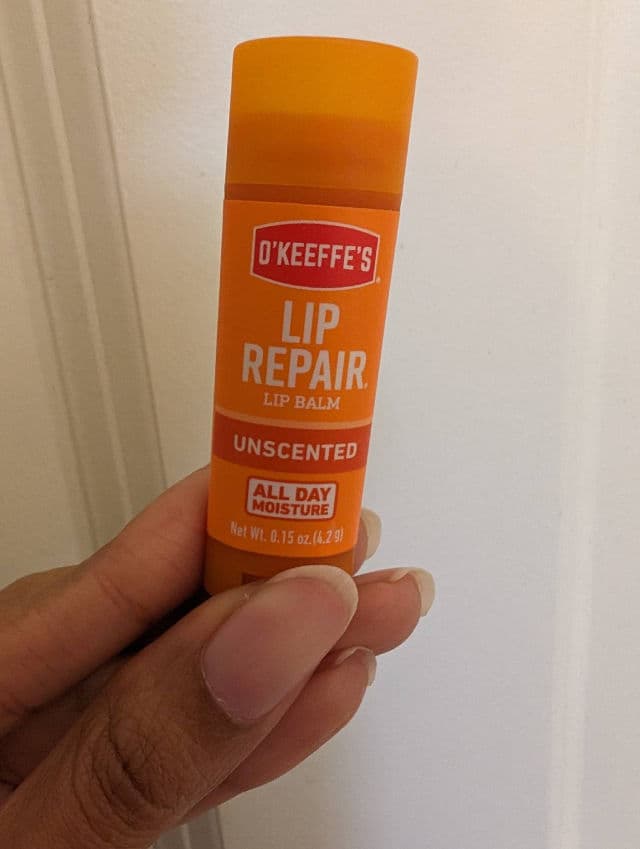 O'Keeffe's Lip Repair Unscented Lip Balm review photo by ChillinWithQuanie
