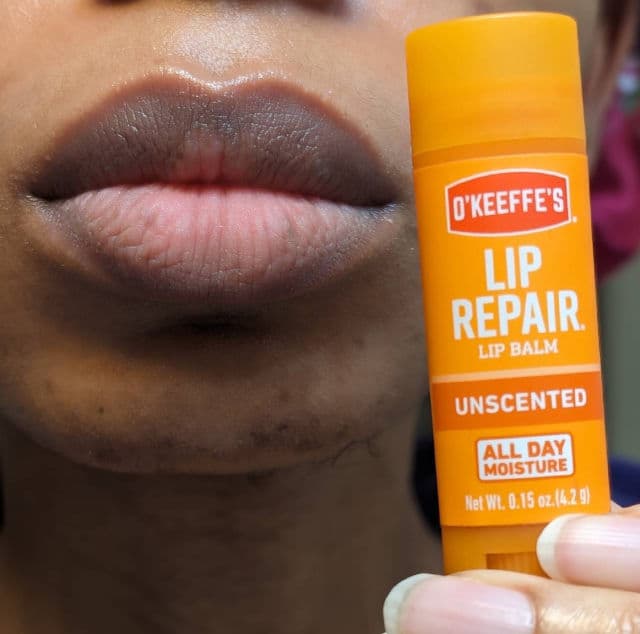 O'Keeffe's Lip Repair Unscented Lip Balm review photo by ChillinWithQuanie