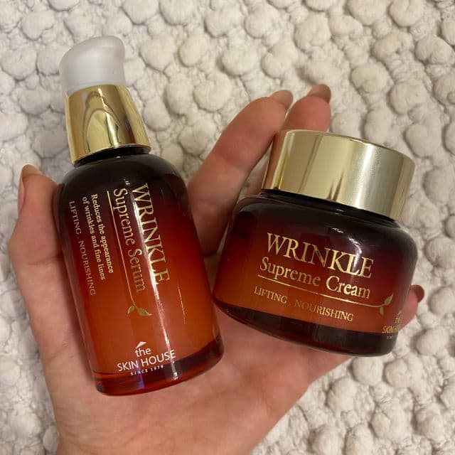 The Skin House Wrinkle Supreme Serum review photo by daisieskincare