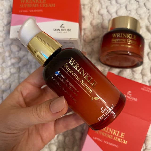 The Skin House Wrinkle Supreme Serum review photo by daisieskincare