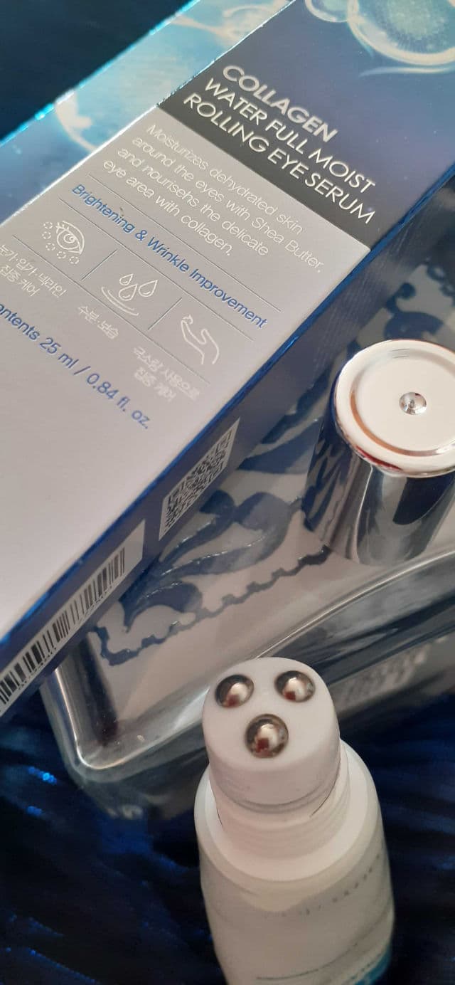 Farmstay Collagen Water Full Moist Rolling Eye Serum review photo by Maryandmore
