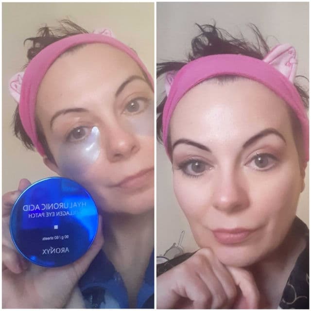 MediFlower Aronyx Hyaluronic Acid Collagen Eye Patch review photo by Maryandmore
