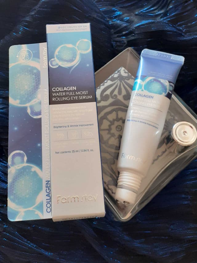 Farmstay Collagen Water Full Moist Rolling Eye Serum review photo by Maryandmore