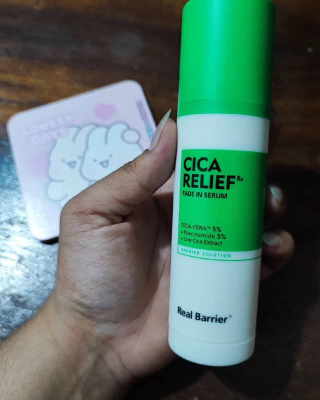 Real Barrier Cicarelief Rx Fade In Serum review photo by Xochilt0710