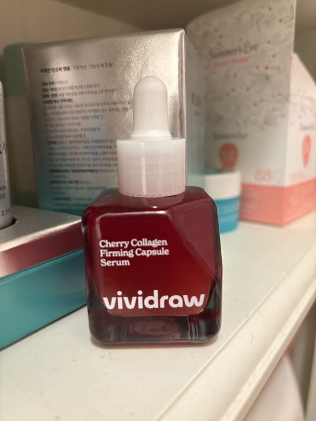 vividraw Cherry Collagen Firming Capsule Ampoule review photo by beyoubeautifull