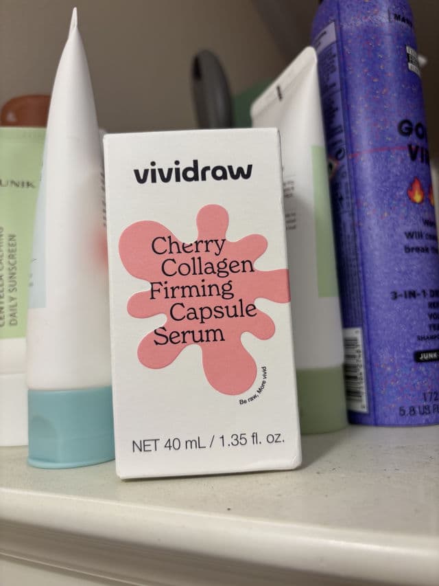 vividraw Cherry Collagen Firming Capsule Ampoule review photo by beyoubeautifull