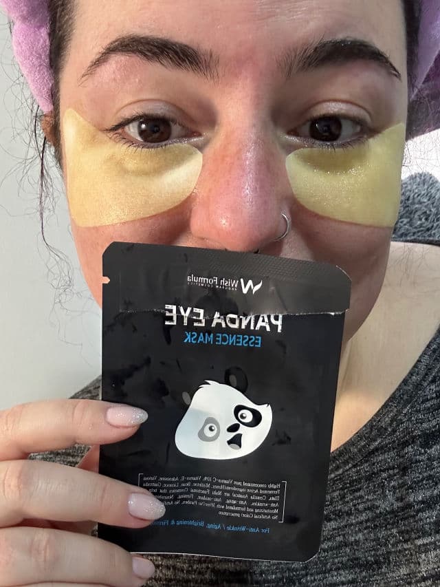 WISH FORMULA Panda Eye Essence Mask review photo by mybeautykarma