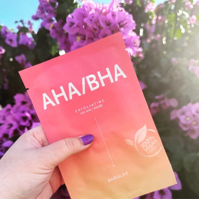 Barulab The Clean Vegan AHA/BHA Mask review photo by mybeautykarma