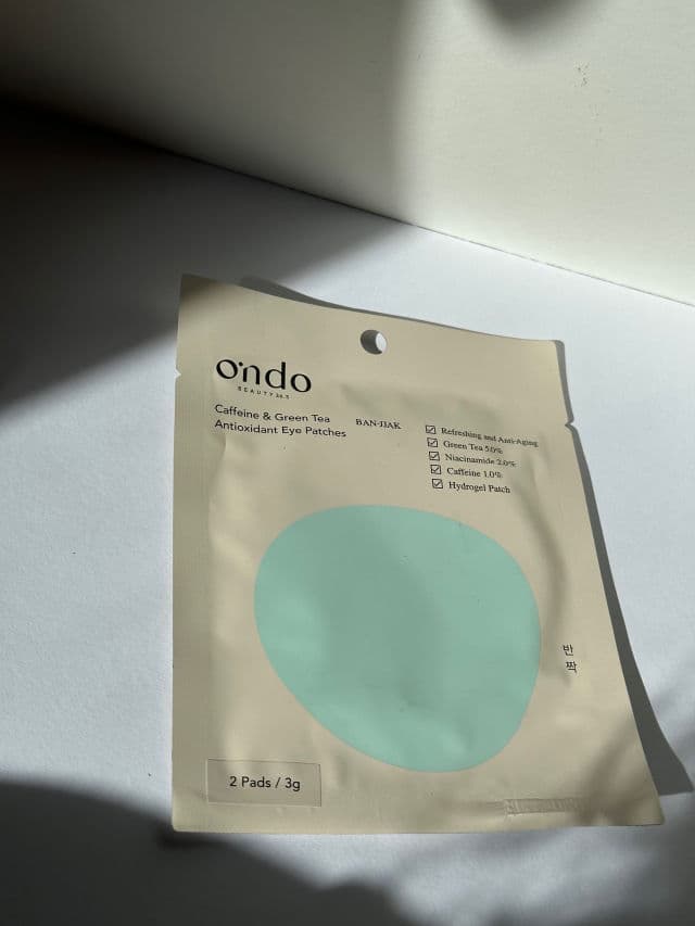 Ondo Beauty 36.5 Ban-Jjak Caffeine & Green Tea Antioxidant Eye Patches review photo by mybeautykarma