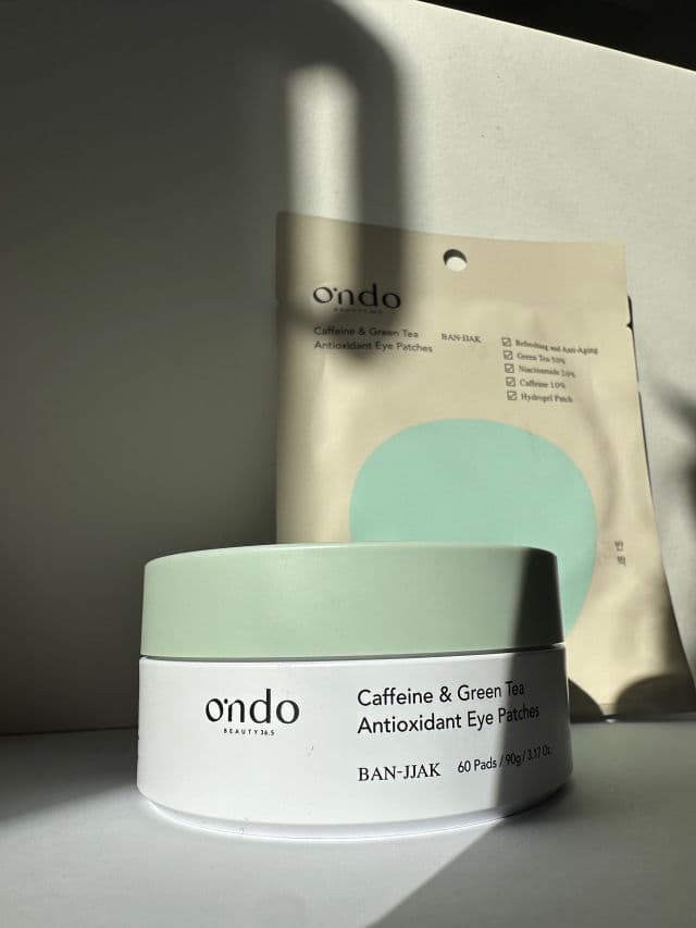 Ondo Beauty 36.5 Ban-Jjak Caffeine & Green Tea Antioxidant Eye Patches review photo by mybeautykarma