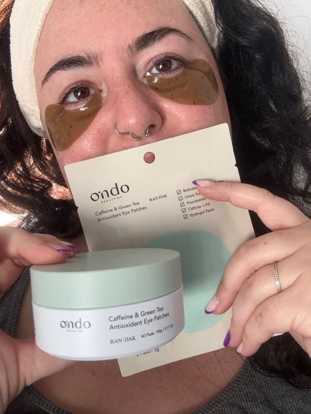 Ondo Beauty 36.5 Ban-Jjak Caffeine & Green Tea Antioxidant Eye Patches review photo by mybeautykarma