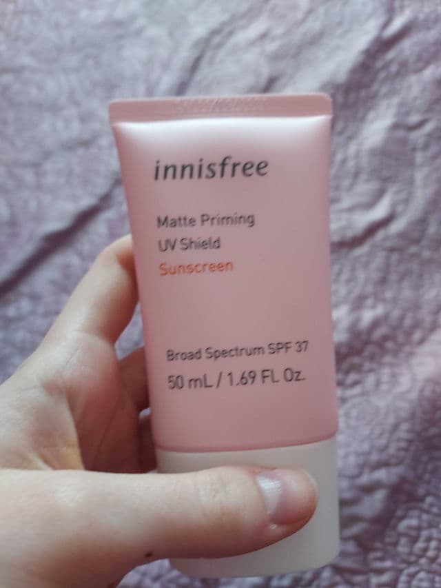 INNISFREE Matte Priming UV Shield Sunscreen SPF37 review photo by bellanicole