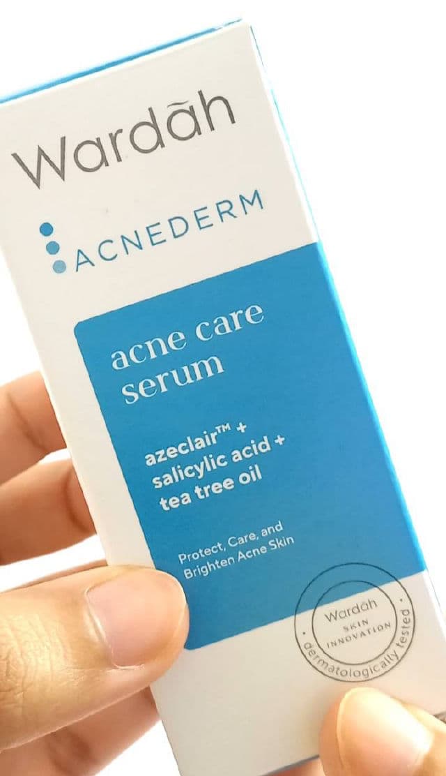 Wardah Acnederm Acne Care Serum review photo by nrsollehan