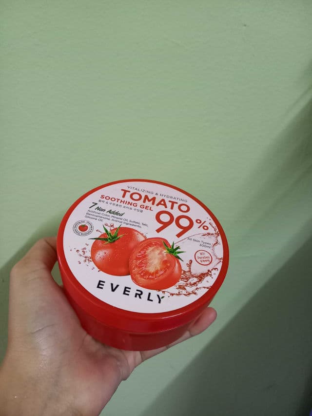 Everly Vitalize & Hydrate Tomato Soothing Gel 99% review photo by nrsollehan