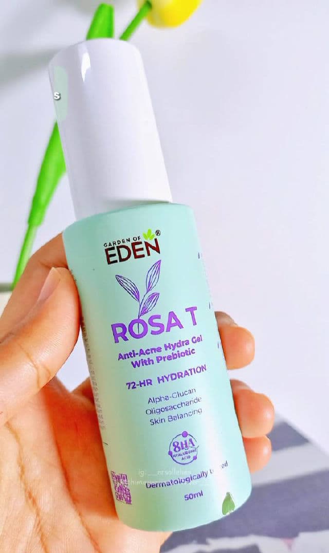 Garden of Eden Rosa T Anti-Acne Hydra Gel with Prebiotics review photo by nrsollehan