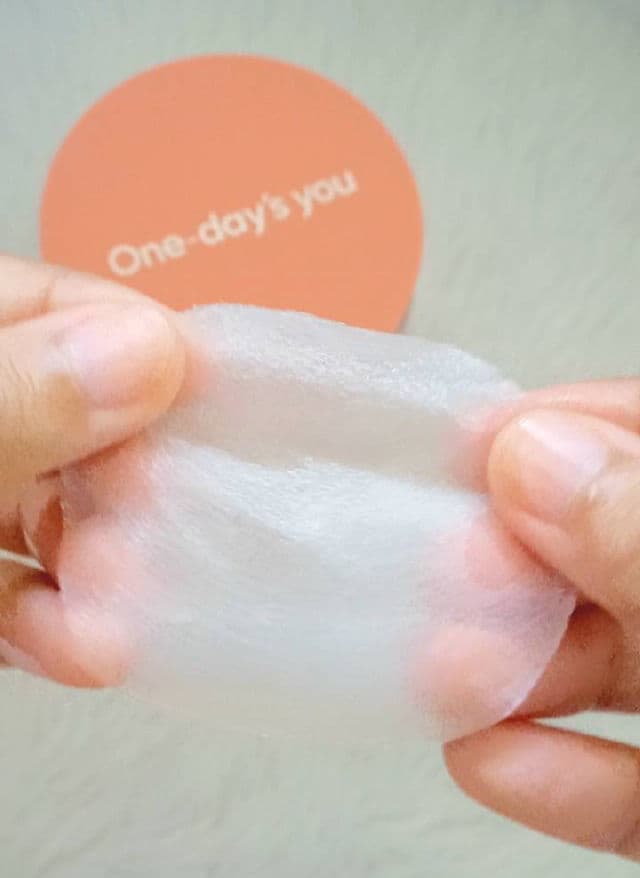 One-day's you Help Me Real Collagen Toner Pad review photo by nrsollehan