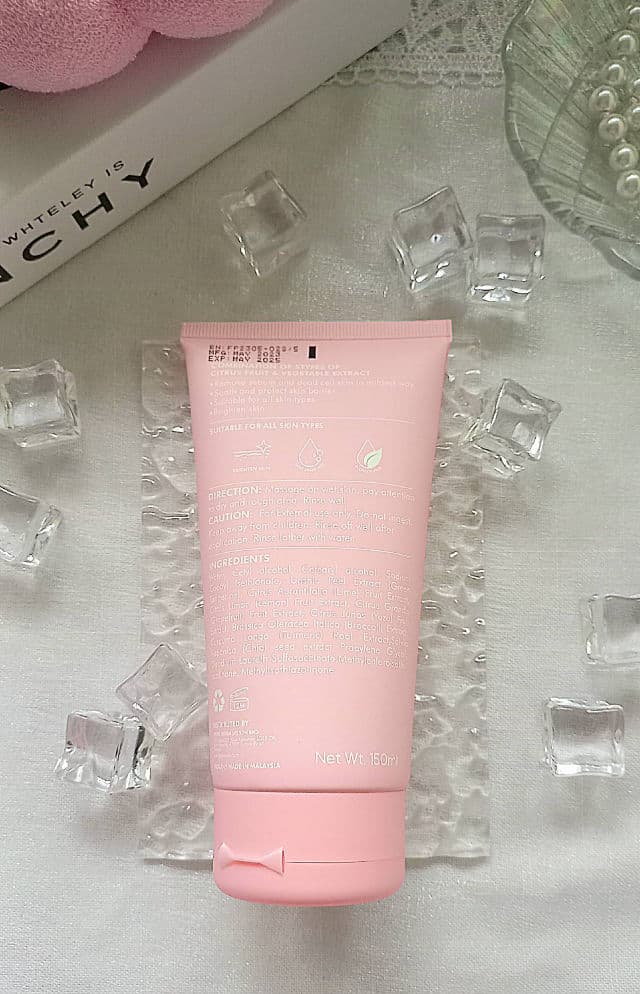 Be.Ippuni Citrus Brightening & Moisturizing Cleanser review photo by nrsollehan