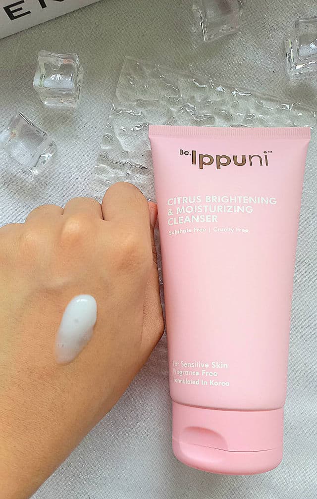Be.Ippuni Citrus Brightening & Moisturizing Cleanser review photo by nrsollehan