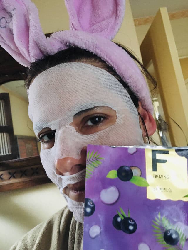 Frudia Blueberry Hydrating Sheet Mask review photo by Bibiche129
