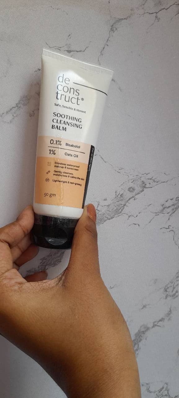 Deconstruct Soothing Cleansing Balm review photo by skincareblogg1