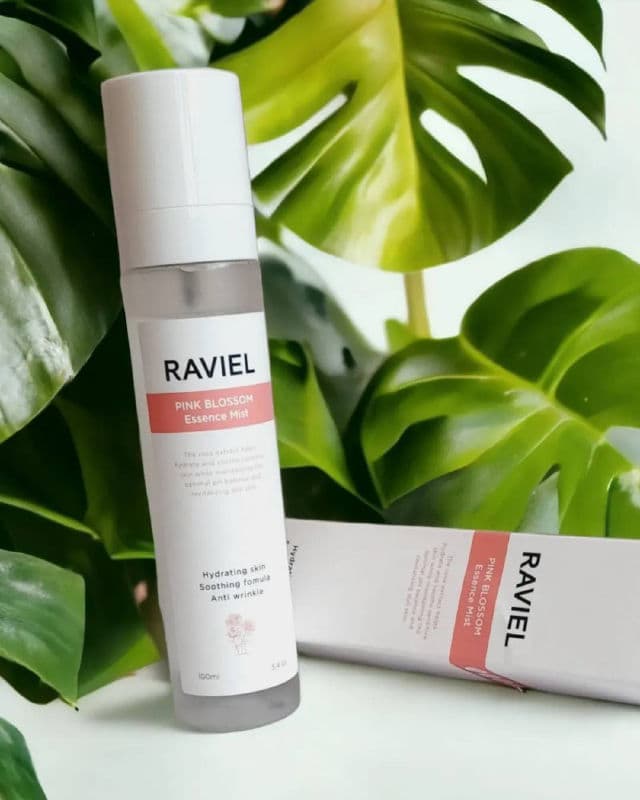 RAVIEL Pink Blossom Essence Mist review photo by skincareblogg1